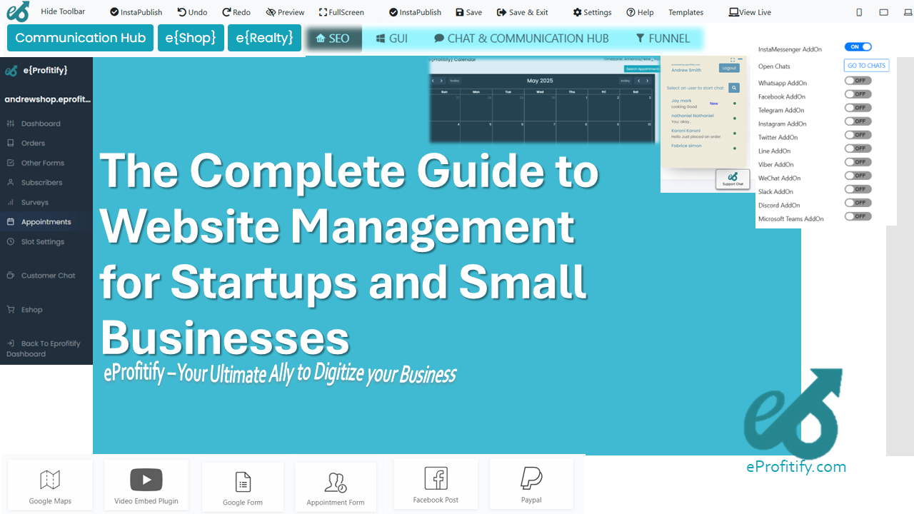 The Complete Guide to Website Management for Startups and Small Businesses